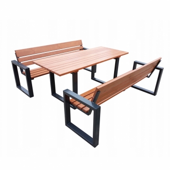 Уличный стол со скамейками "Andreas"